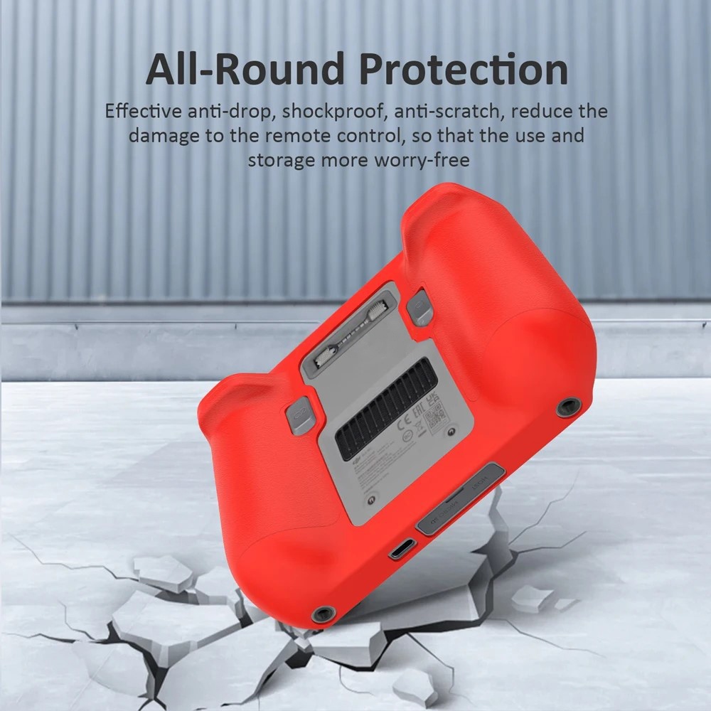 ฟิล์มป้องกันรอย เคสซิลิคอน ฝาครอบหน้าจอ สำหรับ DJI RC/RC2 Mini 3/4 Pro Air 3
