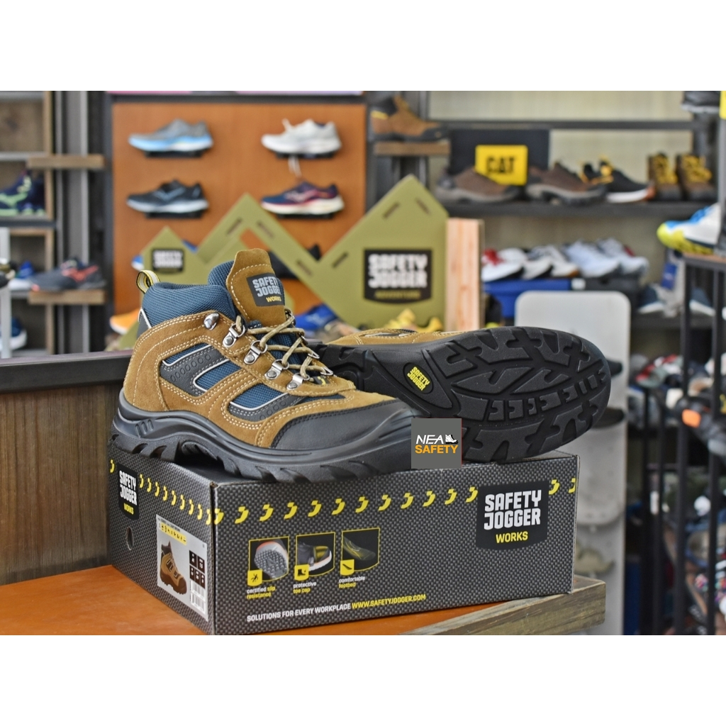 SAFETY JOGGER - X200031 S3 รองเท้าเซฟตี้ หัวเหล็ก คุณภาพสูง มาตรฐานสากล รองเท้านิรภัย