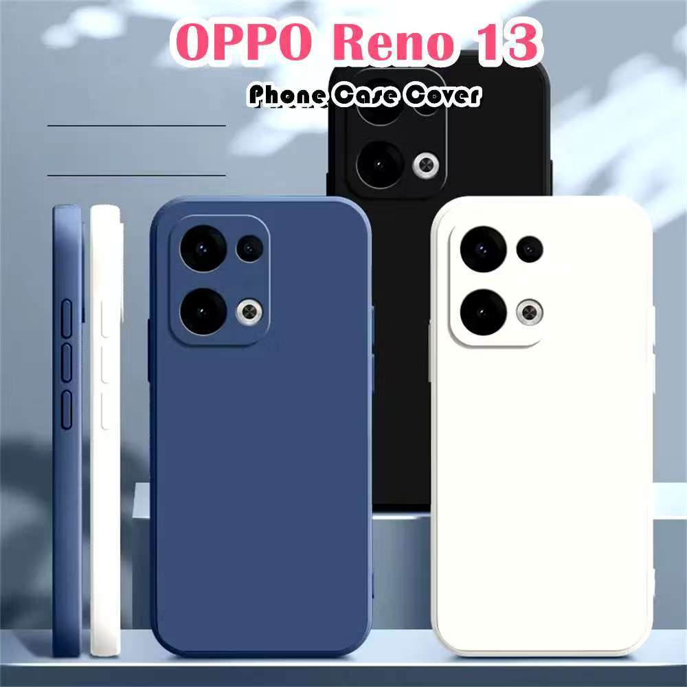 OPPO Reno13 F 5G/OPPO Reno 13 Pro 5G(ส่งในไทย)เคสTPUนิ่มสีพาสเทลแบบคลุมกล้องOPPO Reno13 5G/OPPO Reno