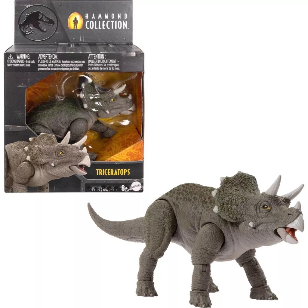Mattel Jurassic World Hammond Collection Dino Juvenile Triceratops