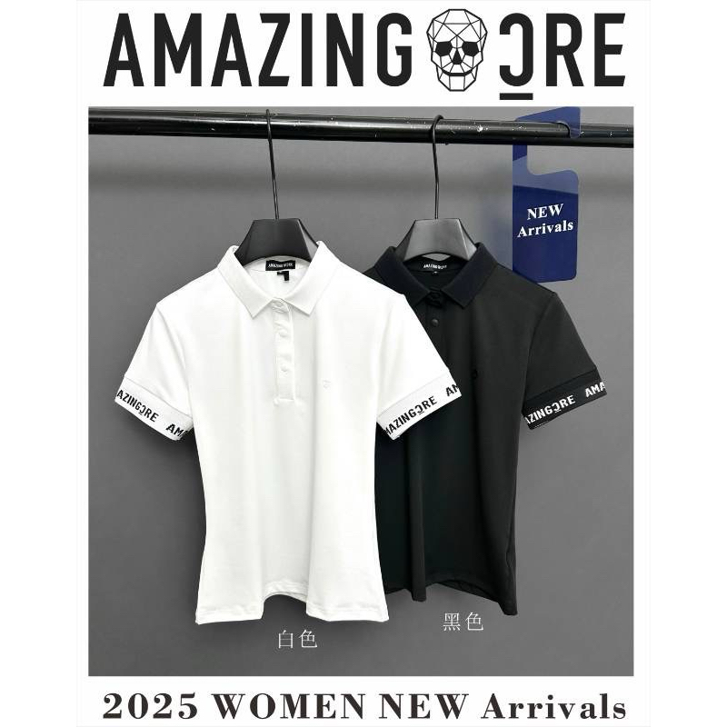 เสื้อแขนสั้นกอล์ฟหญิง Premium brand Ladies  Golf Short Sleeve Shirts New Arrivals  🛒🎉❤️‍🔥💯