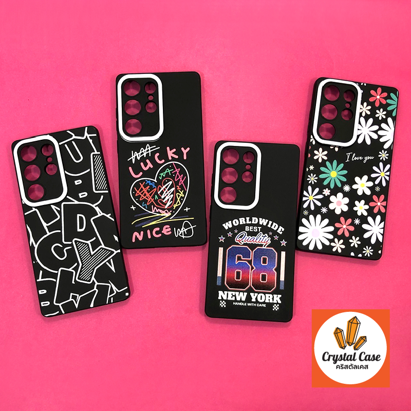 เคสนิ่ม TPU กันกล้องนูน ด้านหลังนูนพิมพ์ลายการ์ตูน Vivo  V40 Y200 V40 Pro Y19S Realme5 Xiaomi  Redmi9A 14C A3
