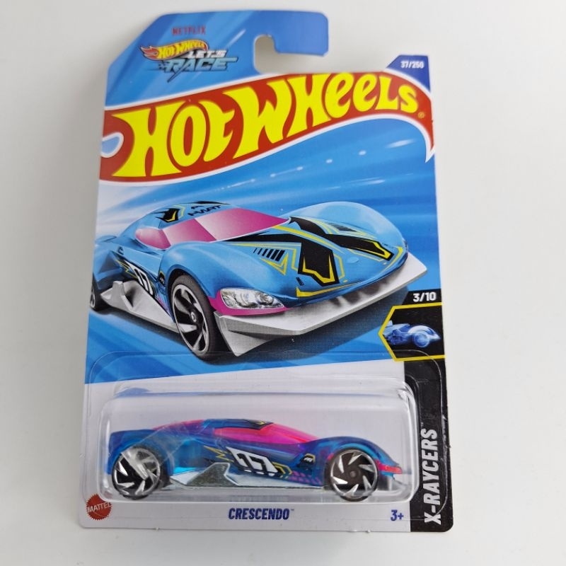 รถเหล็ก Hotwheels CRESCENDO LET'S RACE (ib13)