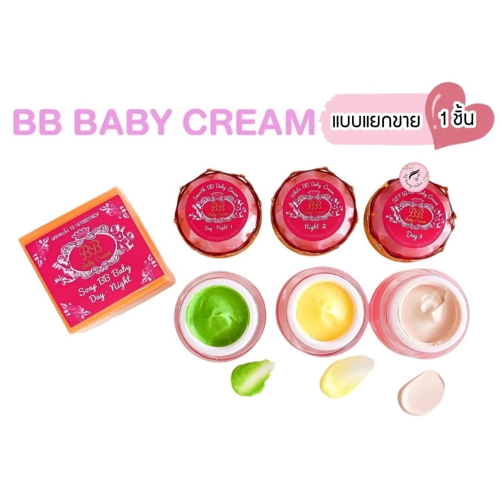 บีบีเบบี้ครีม แบบแยกขาย BB Baby Cream 12g.