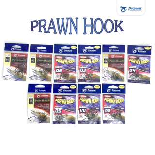 เบ็ดตกกุ้ง Pioneer Prawn hook มี 7 เบอร์ เบ็ดไพโอเนียร์ เบ็ดตกปลา ตกกุ้ง ตกปลา