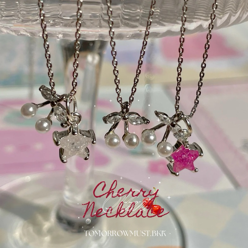 Cherry star Necklace