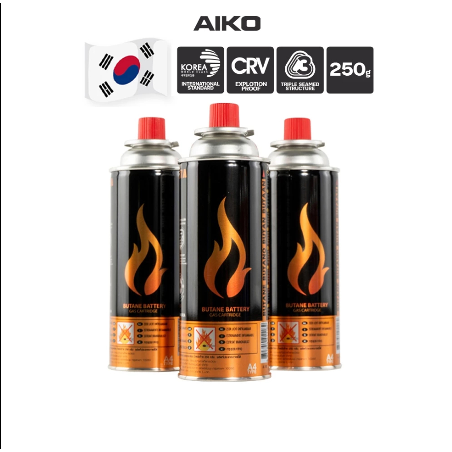 ALTA AL-103 ระบบความปลอดภัย CRV TSR RVR นำเข้าจากเกาหลี แก๊สแพ็คสามกระป๋อง แก๊สกระป๋อง gas 250g
