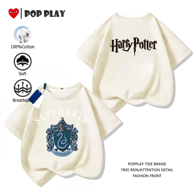 เสื้อเด็ก เสื้อยืดเด็ก เสื้อยืดเด็กผู้ชาย Harry james potter ผ้าฝ้ายแท้ สบายและนุ่ม 2025ใหม่ (ส่งเร็ว จัดส่งจากไทย) - รูปที่ 6