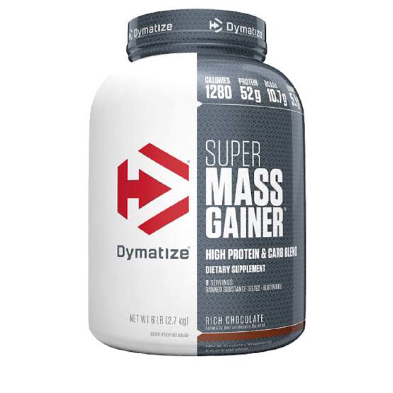 Dymatize​ super mass​ gainer​ 6lb.