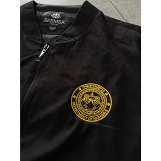 แจ็คเก็ตกรมทางหลวง คอซกทอ(คอจีน) แขนรัด ปักหลัง เสื้อเกรดพรี…