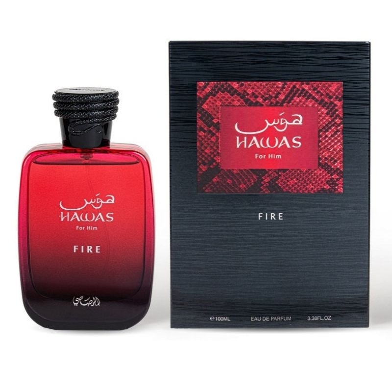 (NEWใหม่ล่าสุด) RASASI HAWAS FIRE EDP 100ML.