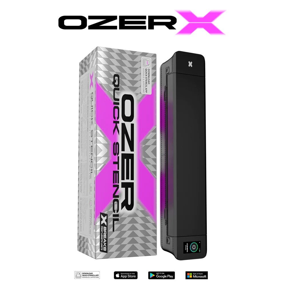เครื่องลอกลาย OZER X BLUETOOTH TATTOO OZER QUICK STENCIL PRINTER