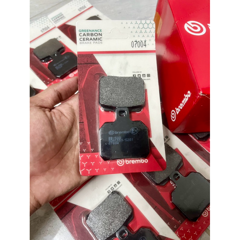 ผ้าเบรค Brembo แท้ ใช้สำหรับ ปั้มปักข้าง ด้วง ของแท้