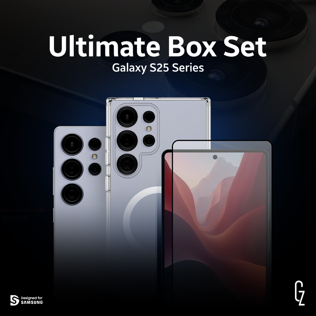 GZ Ultimate Box Set สำหรับ Samsung Galaxy S25 Series