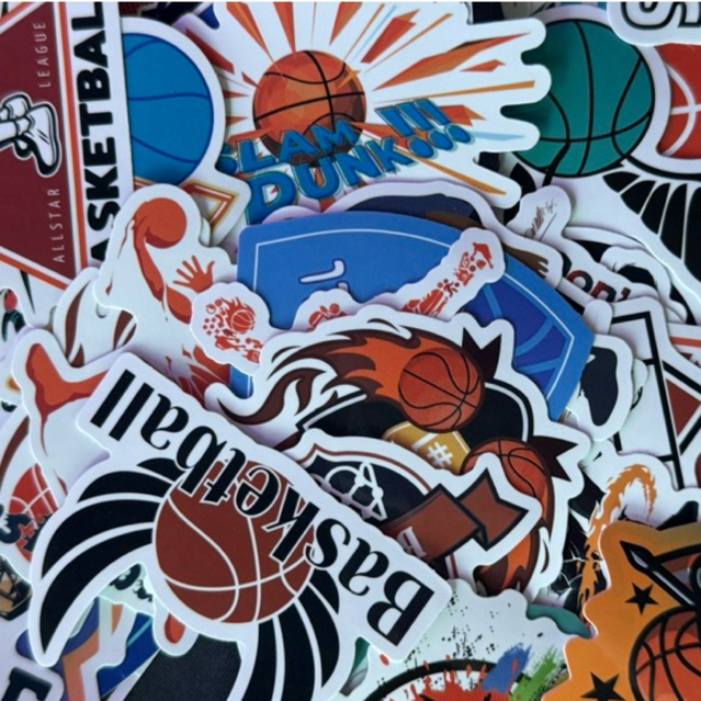 สติกเกอร์บาสเก็ตบอล NBA