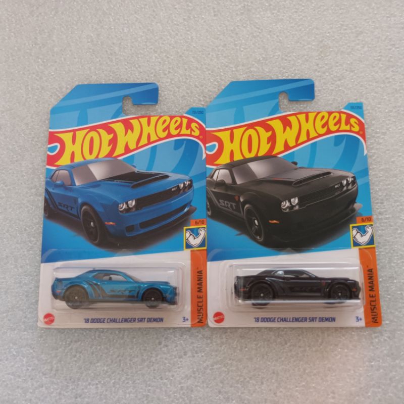 Hotwheels dodge challenger srt demon