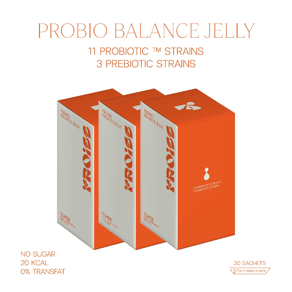 (3 กล่อง แถม กระเป๋า) FROISS PROBIO แพ็คเกจใหม่ เจลลี่โพรไบโอติก11สายพันธุ์ ลดท้องผูก ขับถ่ายดีขึ้น