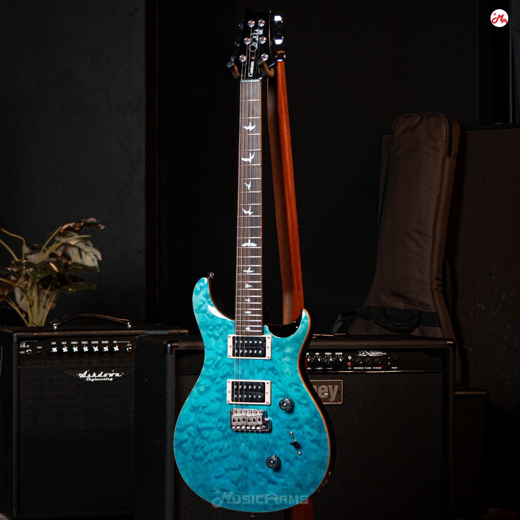 PRS SE Custom 24 Quilt Limited Edition W/Gig Bag กีตาร์ไฟฟ้า ประกันศูนย์ Music Arms
