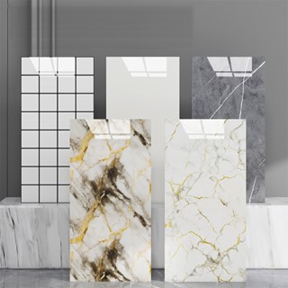 สติกเกอร์วอลเปเปอร์โฟม ลายหินอ่อน กันน้ํามัน มีกาวในตัว สําห…