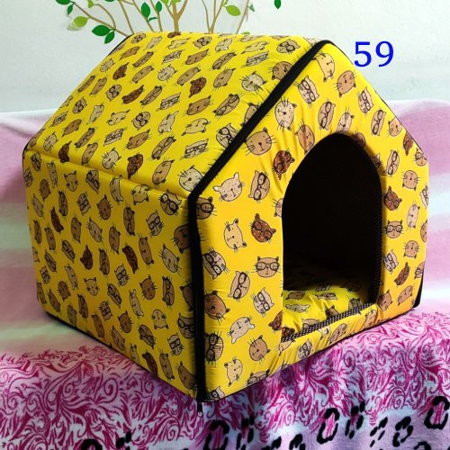 ที่นอนสุนัข ที่นอนหมา ที่นอนแมว บ้านซิบรอบ บ้านหมา (ไม่มีมุ้ง) Size XL สินค้ามาใหม่