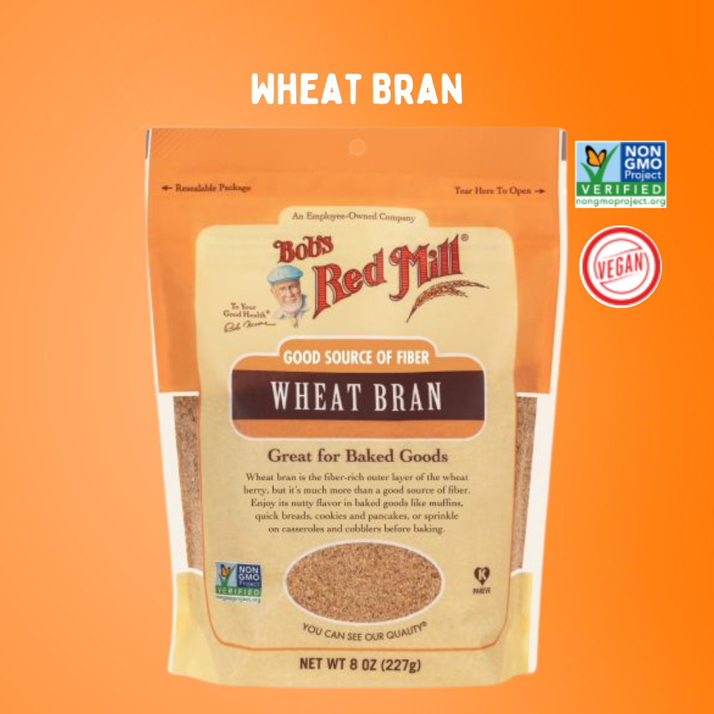 Bob's Red Mill Wheat Bran 227g | รำข้าวสาลี | Sunshine Market