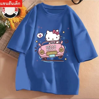 J-1067-SHORT เสื้อยืดแขนสั้นเด็กลายการ์ตูนน่ารัก ผ้านุ่มใส่สบาย ลายเยอะ สีครบ ไซส์ครบ **ปลีก-ส่ง**