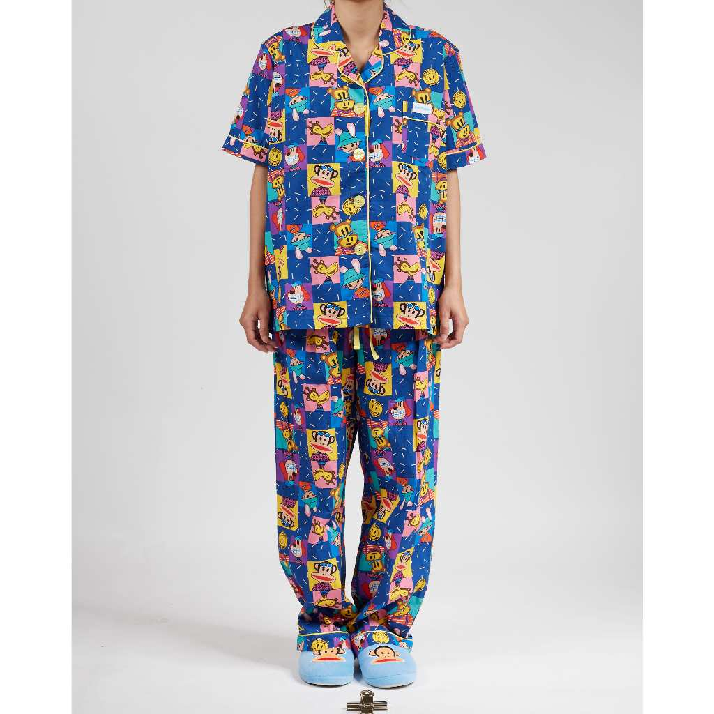 PAUL FRANK ชุดนอน WOMENS STUCK IN THE 90S SS PANTS SET