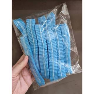 หมวกตัวหนอนสำหรับครอบผมก่อนหนึ่งชั้นก่อนการเข้าเครื่องอบไอน้…