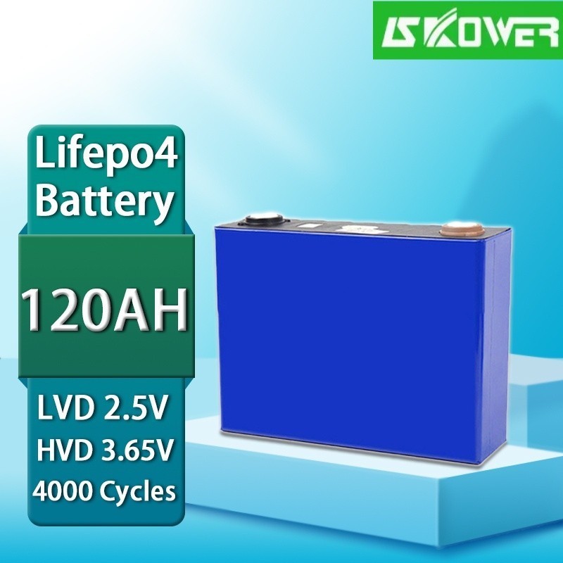 【CATL Lifepo4 120AH】 พลังงานสูง 3.2V 120AH ปริซึมชนิด Lifepo4 แบตเตอรี่ลิเธียมไอออนฟอสเฟต 4000 รอบ