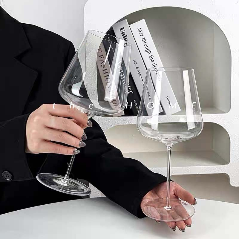 【พร้อมส่งในไทย】แก้วไวน์  red wine glass แก้วไวน์แดง  แบบบางhandmade