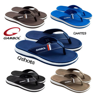 รองเท้าแตะหนีบชาย พื้นหนานุ่มใส่ได้ทุกวัย GM41129 แกมโบ​ Gam…