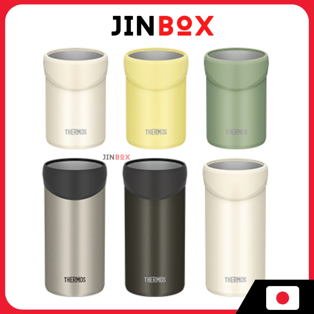 Thermos Can Cooler Holder สําหรับกระป๋อง ชนิด 2 ทิศทาง สีขาว (JDU-350/500)