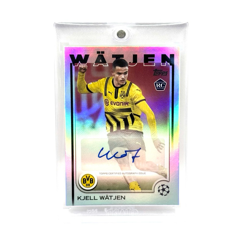 Topps UCC 24/25 Kjell Wätjen Borussia Dortmund RC Base Autograph