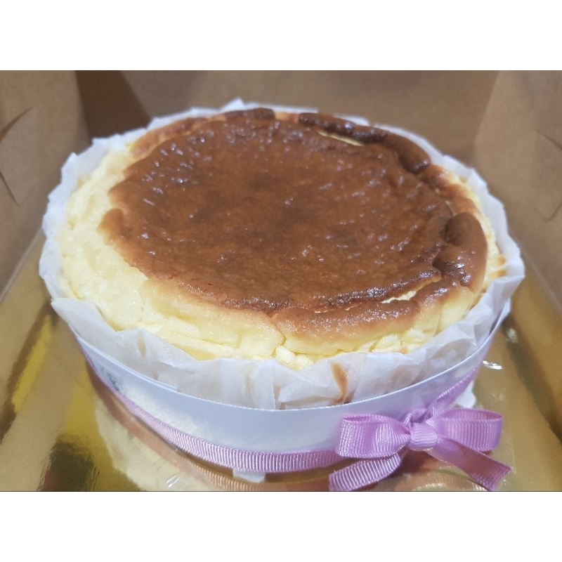 Keto Basque Burnt cheese Cake ครึ่งปอนด์