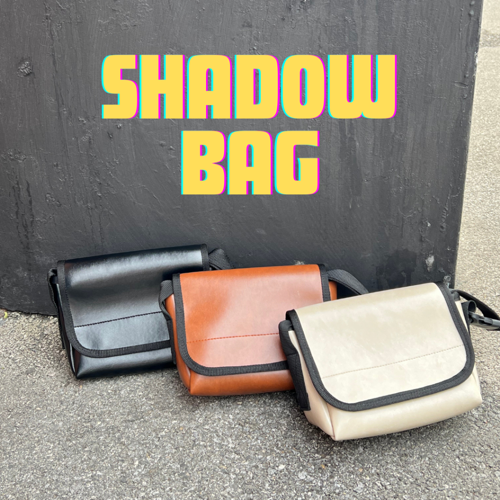 BOYVIBE กระเป๋า Shadow Bag สะพายข้าง หนัง PU อย่างดี ทนแดด ทนฝน ใส่ของได้เยอะ ขนาด 9 นิ้ว
