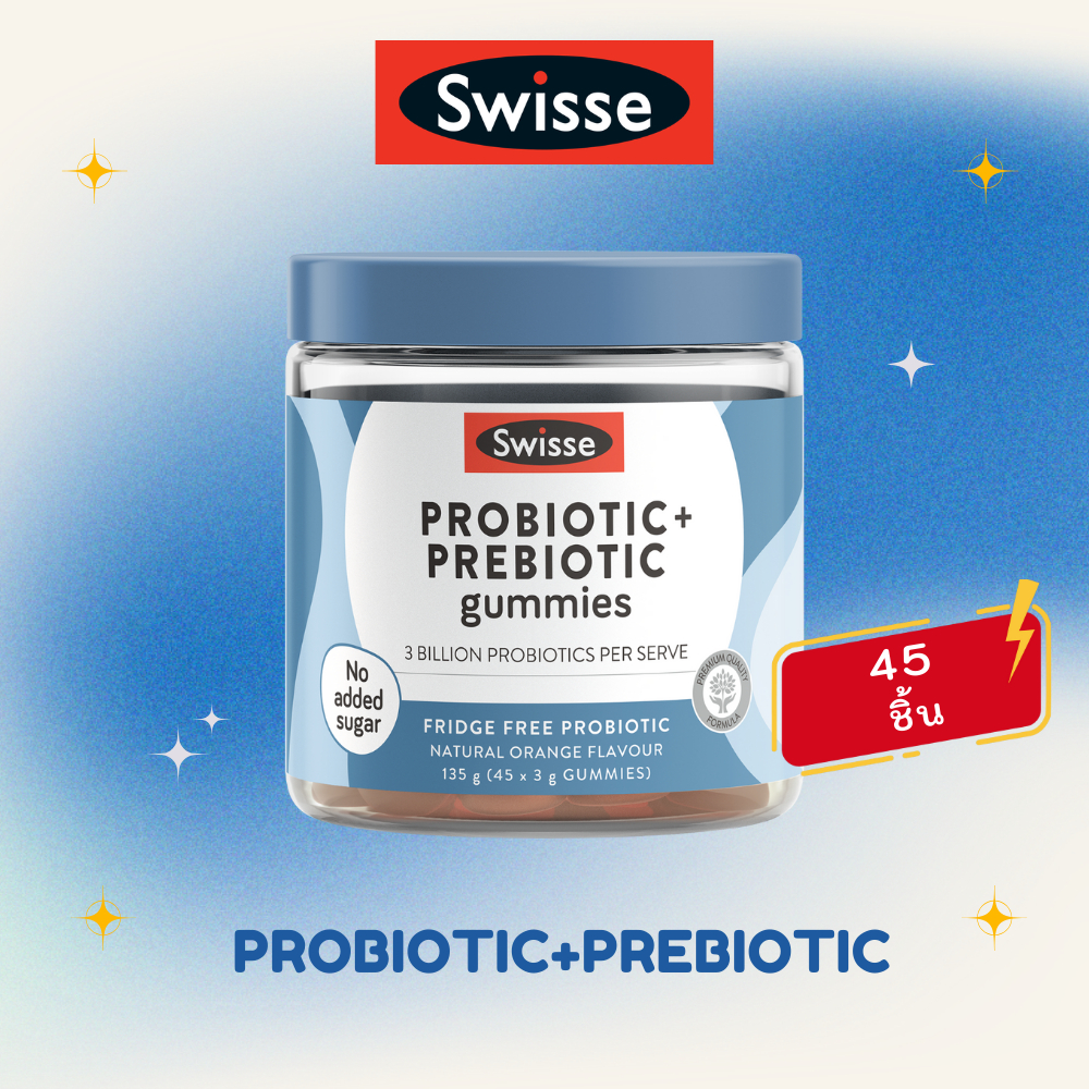 Swisse Probiotic & Prebiotic Gummies Exp.05/2025