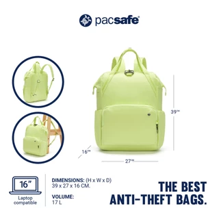 Pacsafe CX Backpack กระเป๋ากันขโมย กระเป๋าเป้ สำหรับเดินทางและทำงาน