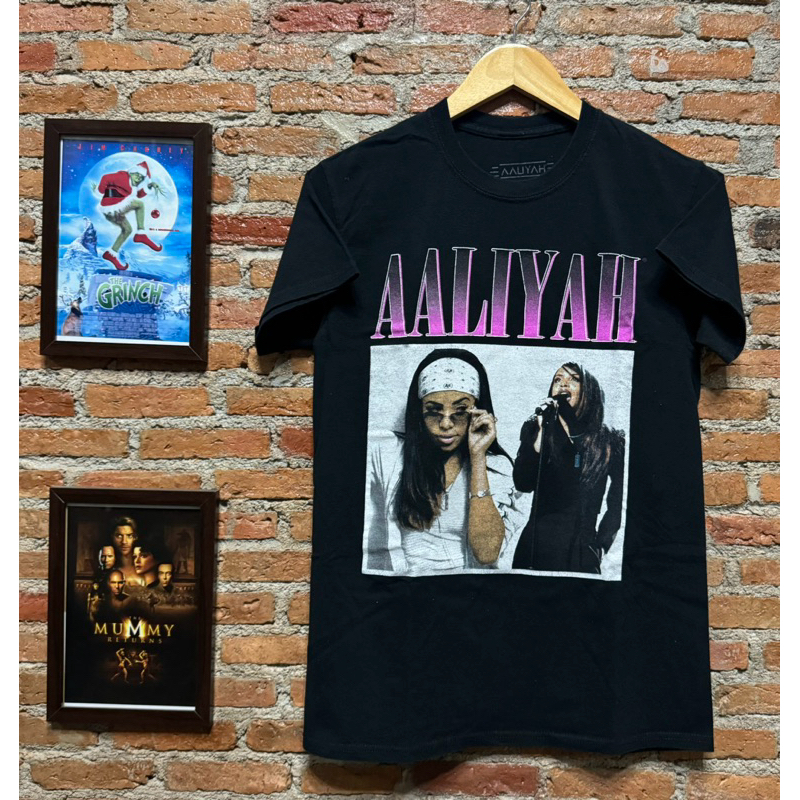 เสื้อยืดมือสอง นักร้องAaliyah