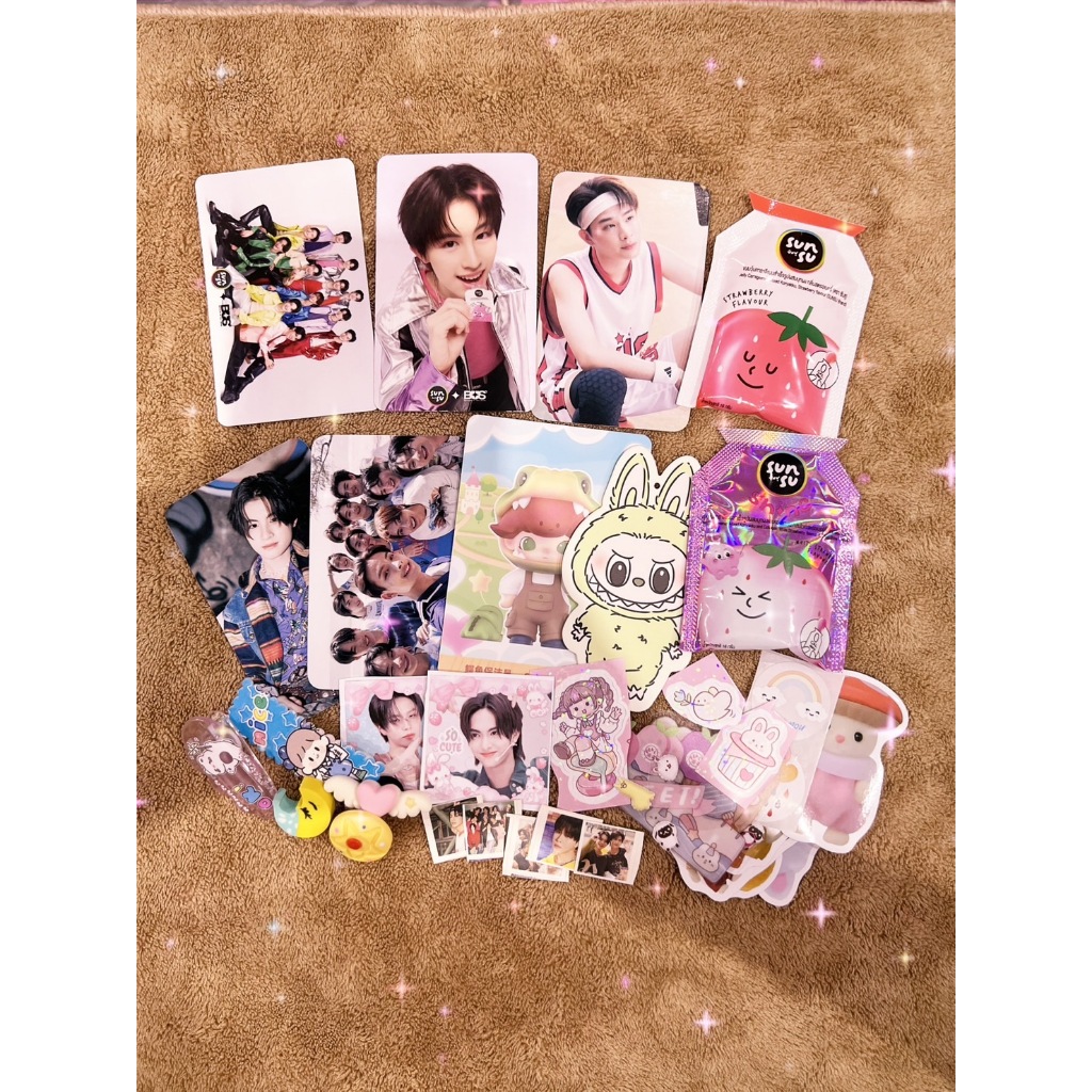 BUS ซองสุ่มการ์ด วง BUS, การ์ด SUNSU (แท้), การ์ด Lomo, การ์ด Laser