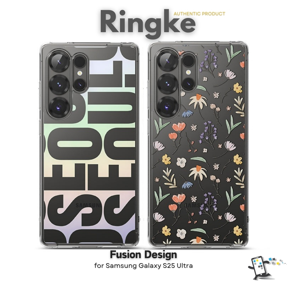 Ringke Fusion Design เคสสำหรับ Samsung Galaxy S25 Ultra