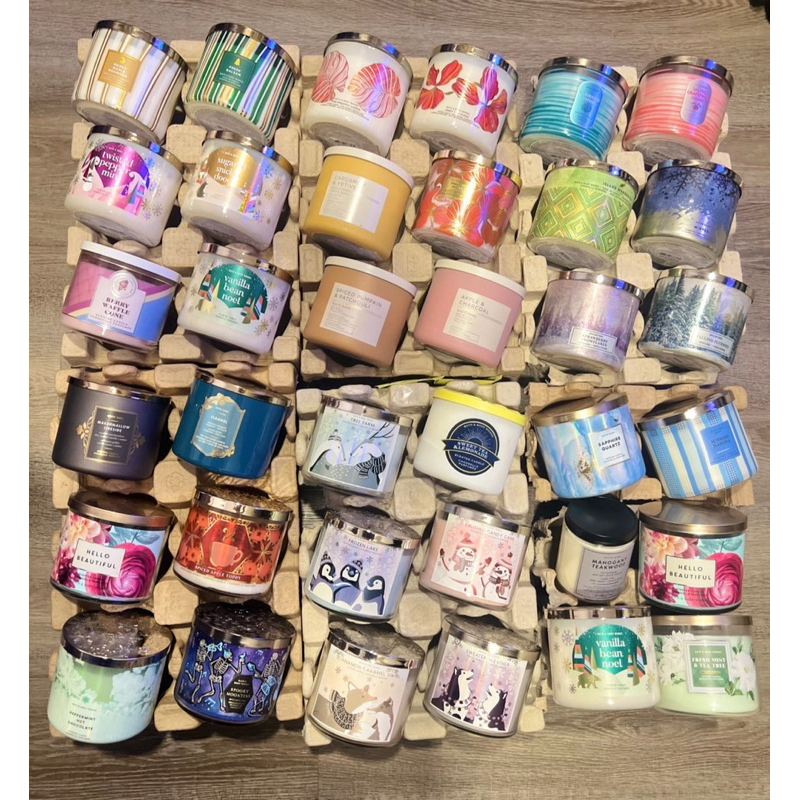 ❌อ่านก่อนสั่งเทียนbath and body works 3wicks Packageเปลี่ยนตามฤดูกาล