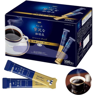 ‼️ของแท้จากญี่ปุ่น‼️AGF Coffee MAXIM 100 ซอง แบรนด์นี้เป็นที่สุดของกาแฟจากญี่ปุ่น เข้มข้นและหอมลงตัว รสชาติที่กลมกล่อม