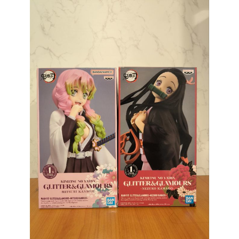 [ของแท้ พร้อมส่ง] Kimetsu no Yaiba - Kanroji Mitsuri & Nesuko - Glitter &Glamours ดาบพิฆาตอสูร มิสิร