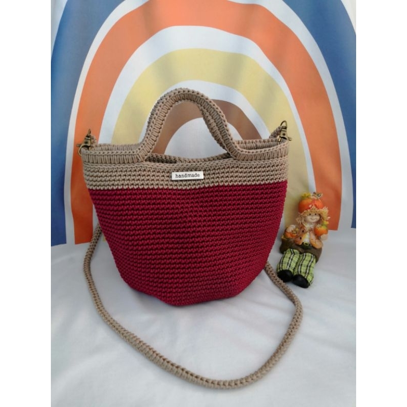 กระเป๋าถัก  Handmade