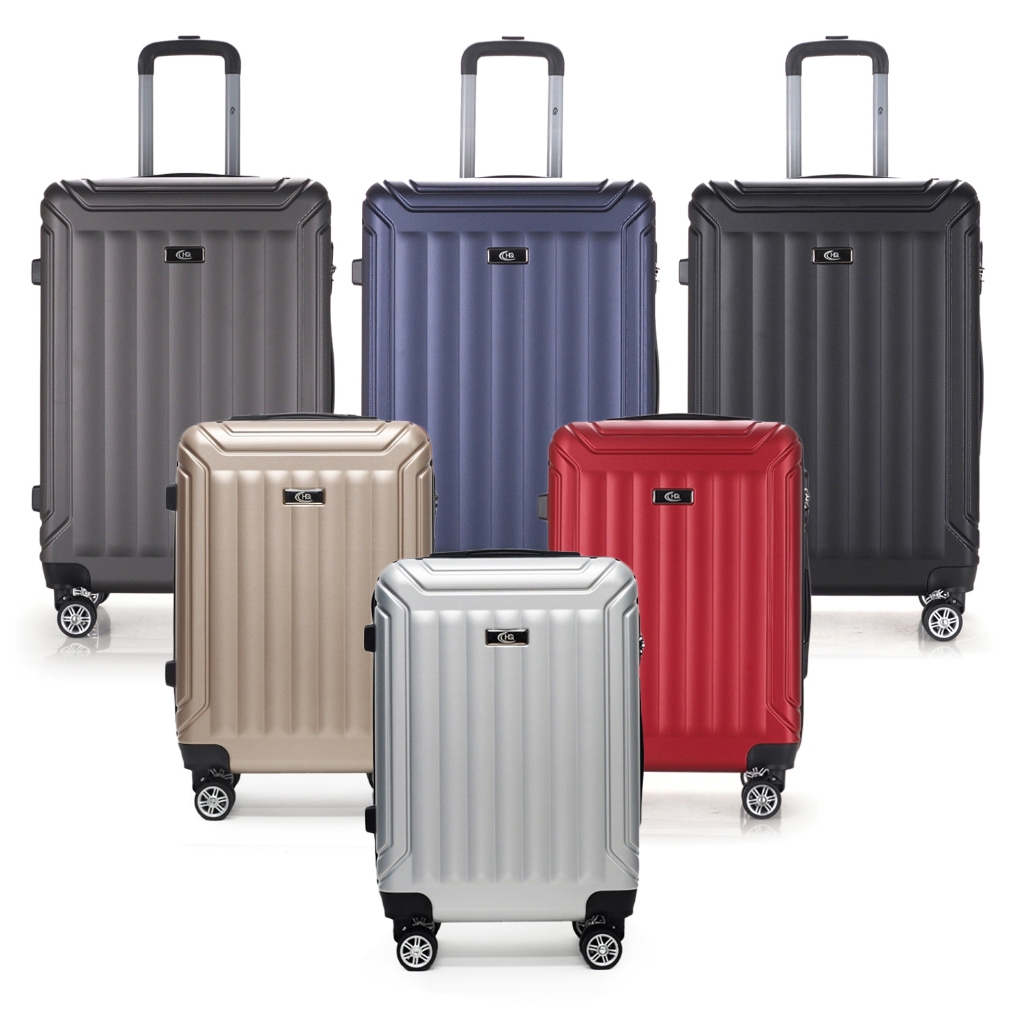 HQ LUGGAGE กระเป๋าเดินทาง ABS 4 ล้อคู่ กุญแจล็อค 3 รหัส รุ่น 8865