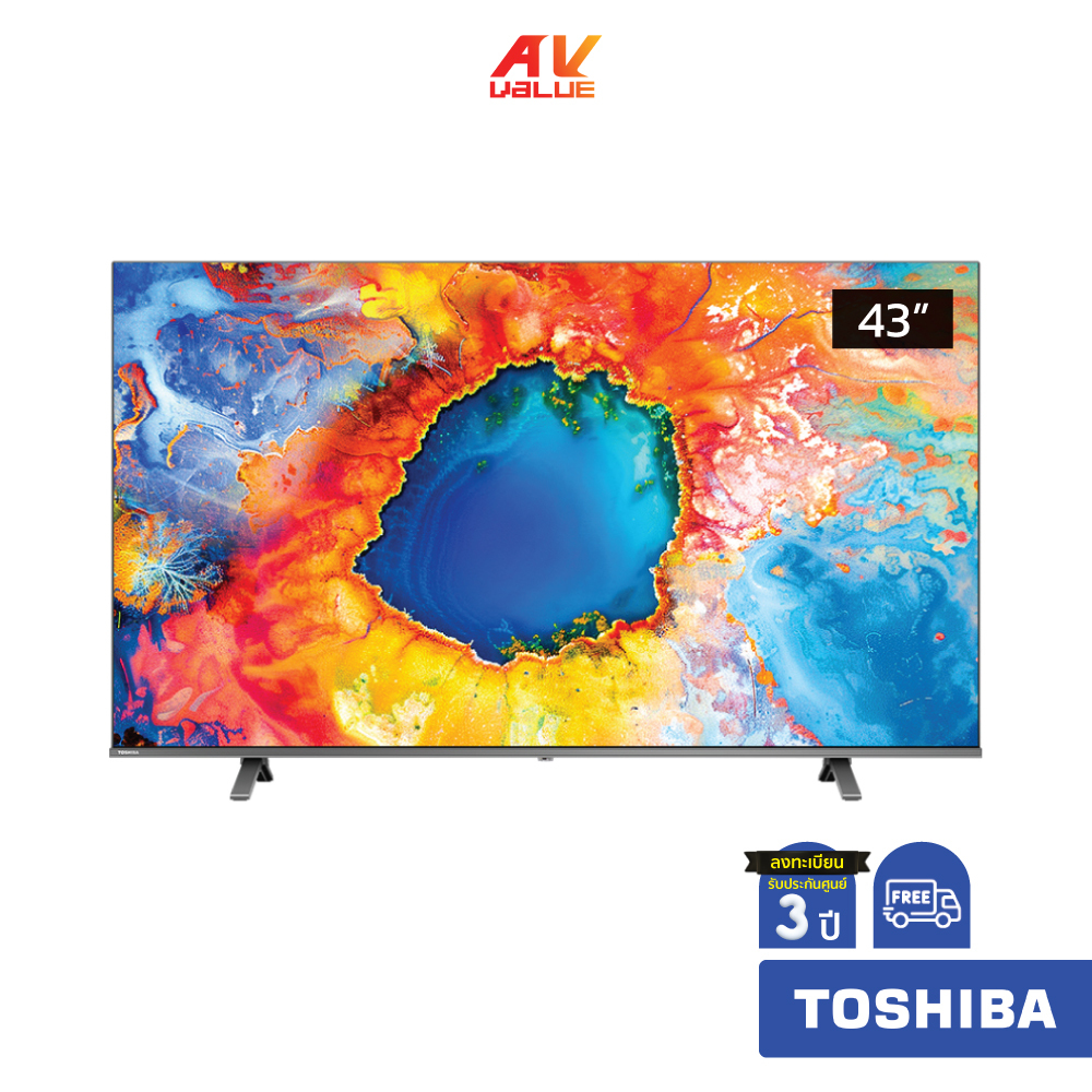 Toshiba 4K UHD TV รุ่น 43M450NP ขนาด 43 นิ้ว M450N Series ( 43M450N , M450NP )