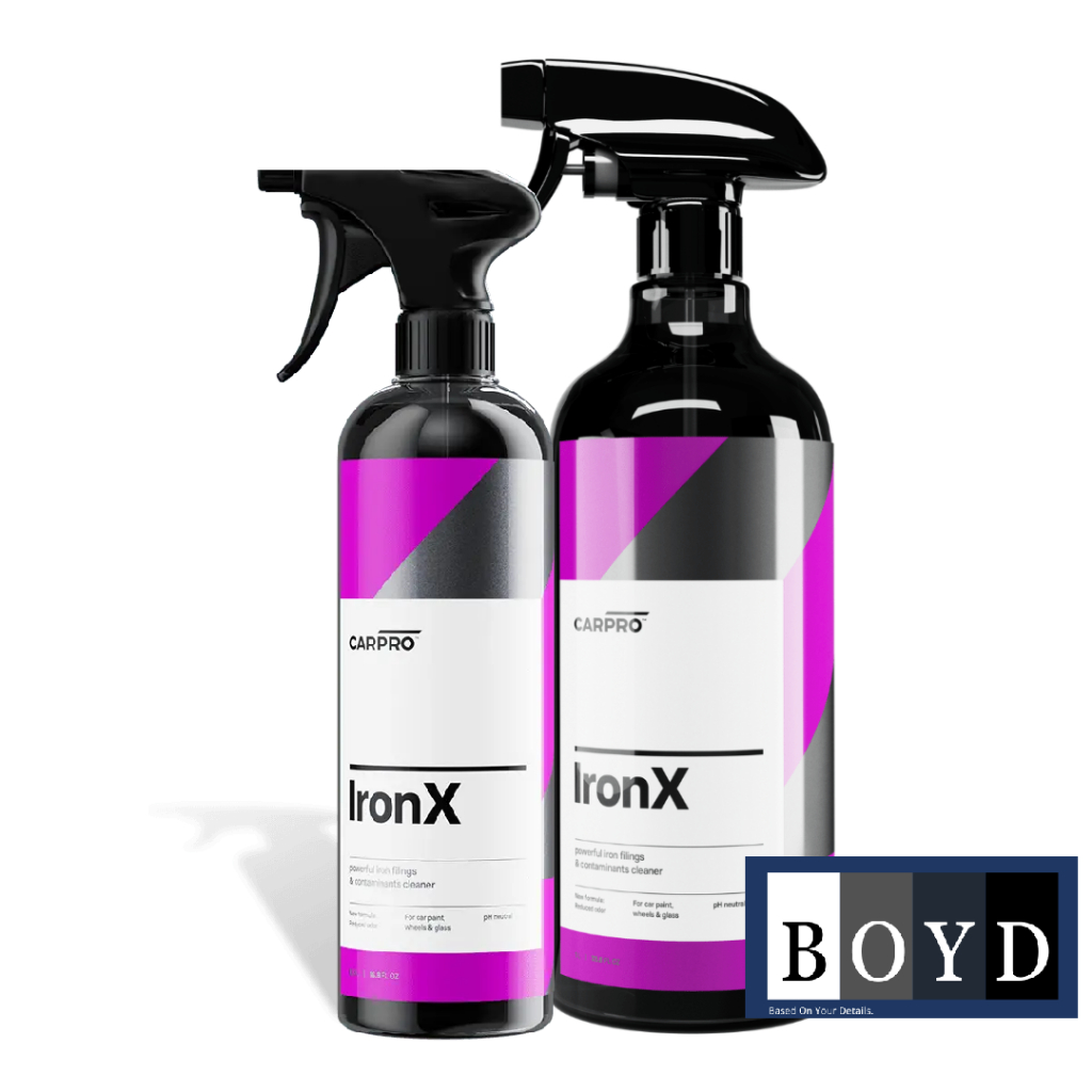 CARPRO IronX ช่วยขจัดคราบโลหะและผงเหล็กที่เกิดจากเบรกรถยนต์ ขนาด500ml.และ1000ml. พร้อมส่ง