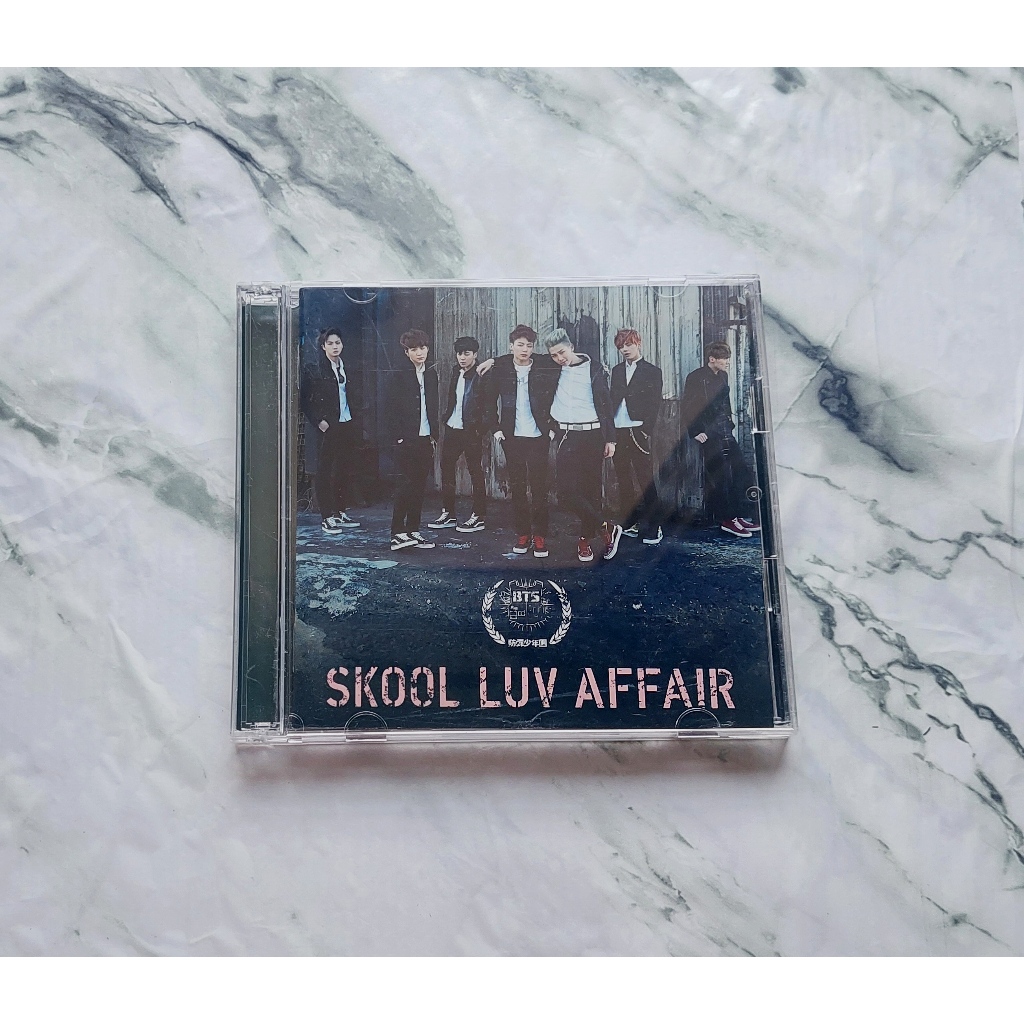 อัลบั้ม ญี่ปุ่น BTS - Skool Luv Affair Japan Edition Album เวอร์ CD + DVD แกะแล้ว ไม่มีการ์ด พร้อมส่