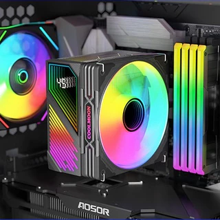 Heatsink Coolmoon GT400 Digital ARGB CPU Air Cooler Intel/AMD