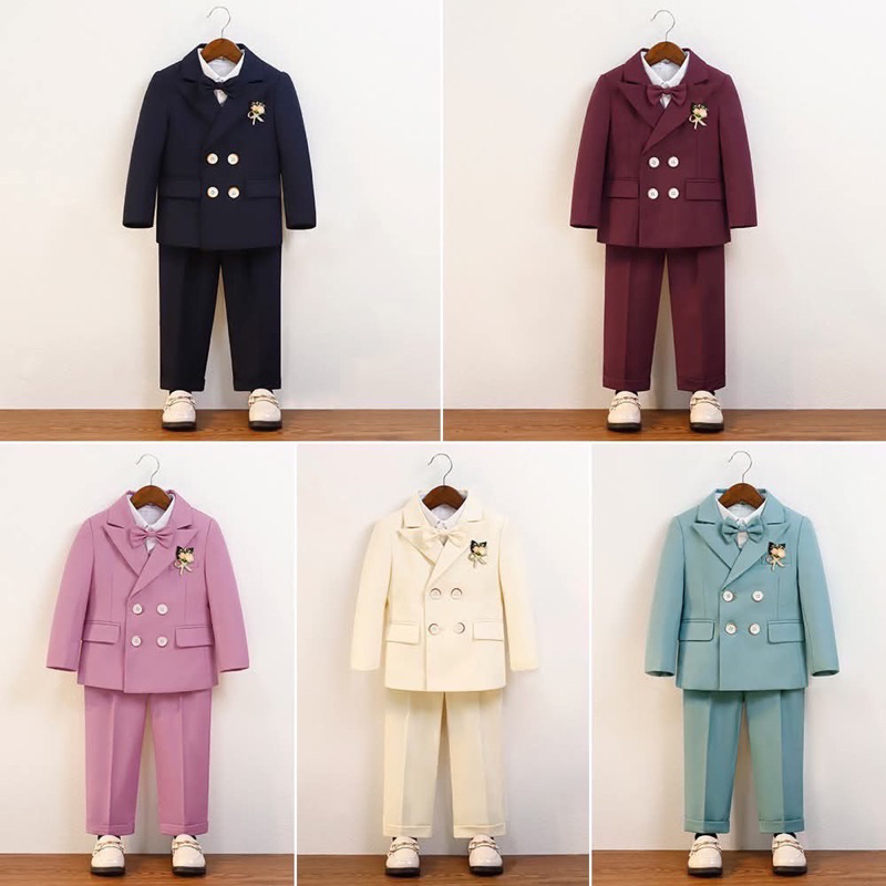 ชุดสูทออกงานสำหรับเด็กผู้ชายครบเซ็ตD1.